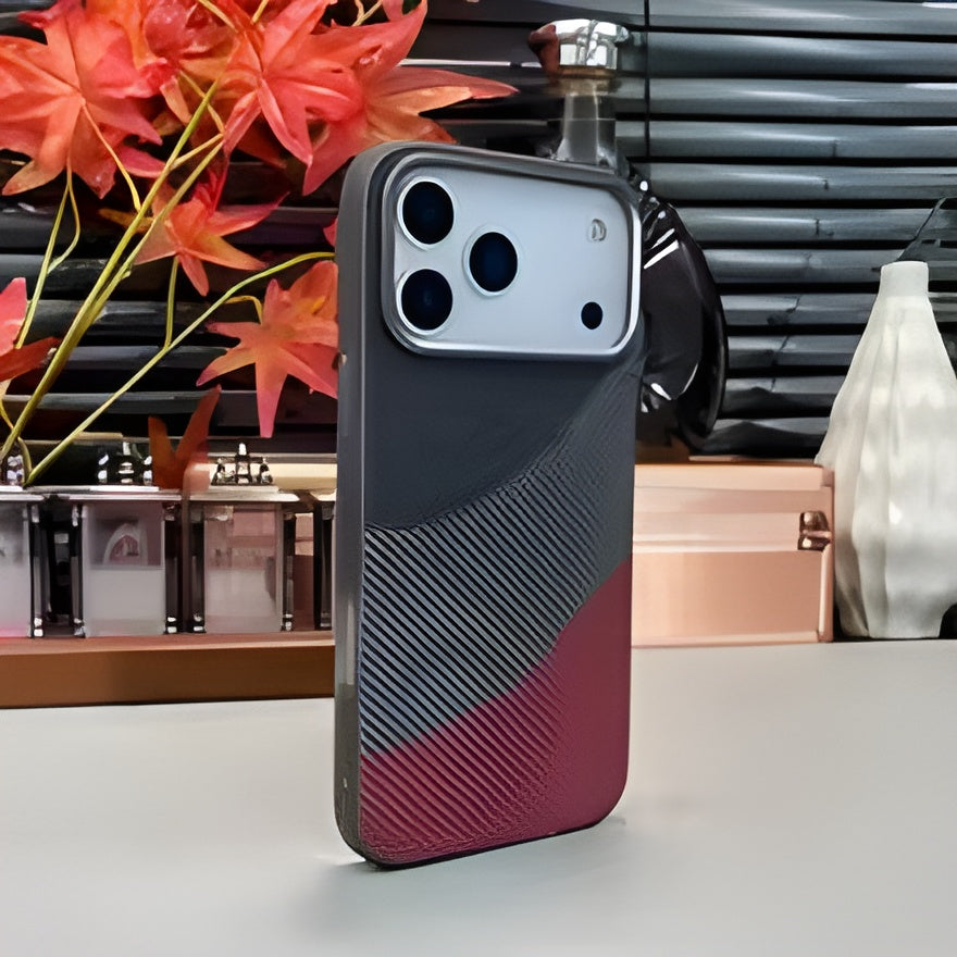 Carbon Wave Duo-Tone | iPhone 17 All Variants Case