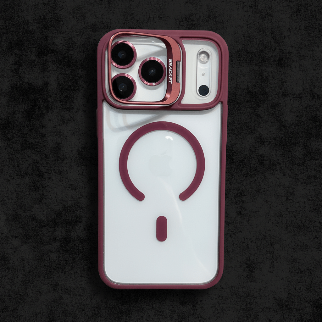 Luxury Ring Lens Stand Holder | iPhone 17 All Variants Case
