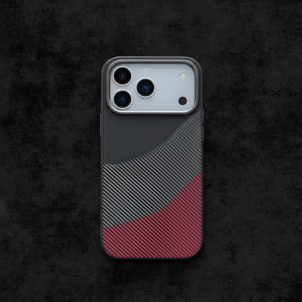 Carbon Wave Duo-Tone | iPhone 17 All Variants Case