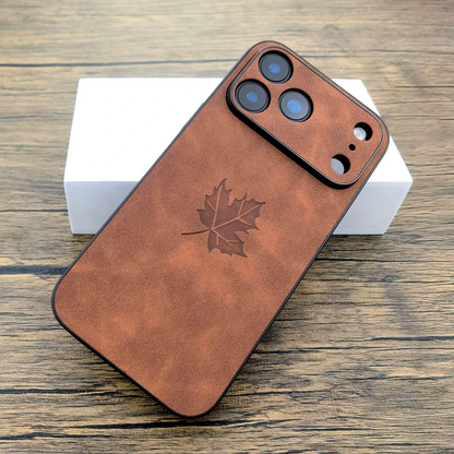 Luxury Leather Retro Case | iPhone 17 All Variants Case
