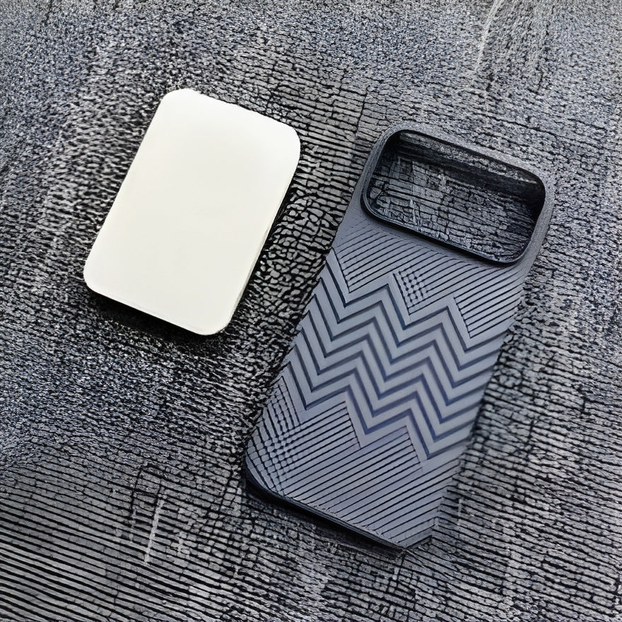 Half Border Carbon Fiber | iPhone 17 All Variants Case