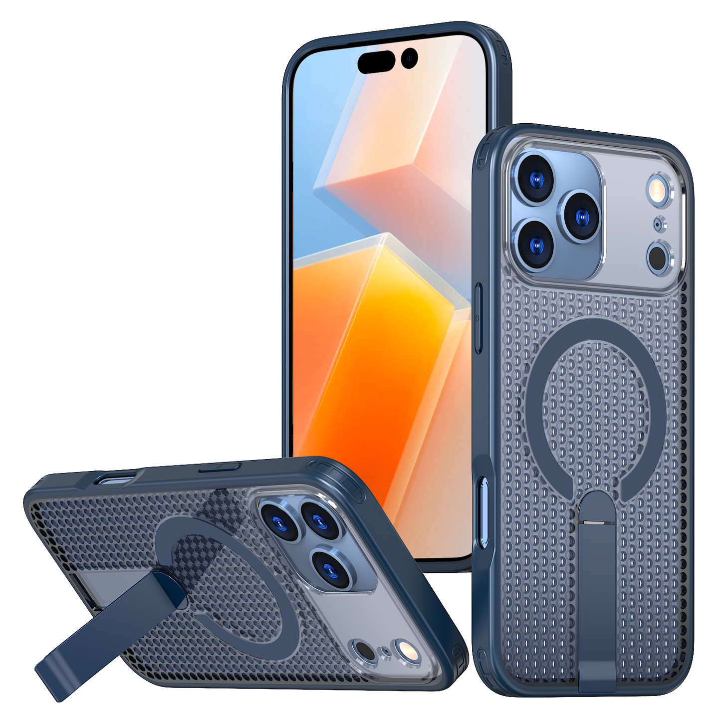 Honeycomb Mesh Cooling | iPhone 17 All Variants Case