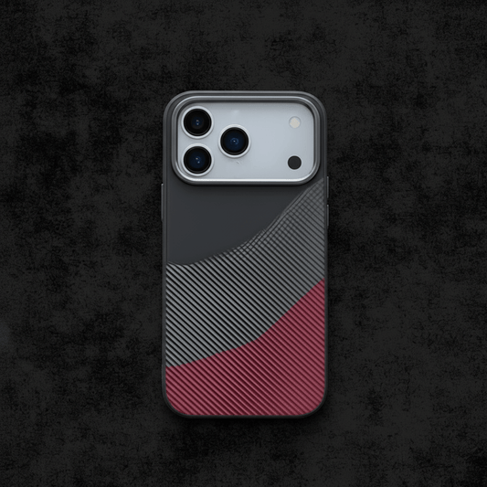Carbon Wave Duo-Tone | iPhone 17 All Variants Case